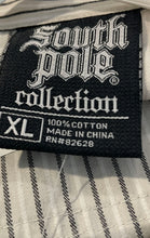 Load image into Gallery viewer, Southpole Mens Beige Striped Cotton Long Sleeve Button-Up Shirt XL With Tag