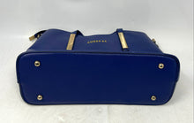 Load image into Gallery viewer, Sweet SA Womens Blue Synthetic Bottom Studs Top Handle Satchel Handbag