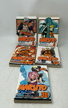 Load image into Gallery viewer, Lot Of 5 Pieces Naruto Shonen Jump Manga Comic Books By Masashi Kishimoto