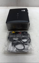 Load image into Gallery viewer, iRulu Model P4 Black Home Theater LED Projector With Accessories Not Tested