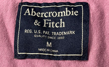 Load image into Gallery viewer, Abercrombie & Fitch Womens Pink Long Sleeve Collared Button-Up Shirt Size M