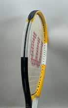 Load image into Gallery viewer, Wilson N-Focus & N-Code Black And Yellow Comfort Grip Tennis Racket With Bag