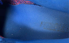 Load image into Gallery viewer, Nike Womens Flyknit Max 620659-400 Blue Orange Lace-Up Sneakers Shoes Size 6.5
