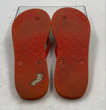 Load image into Gallery viewer, Authentic Tory Burch Womens Multicolor Flip-Flop Sandals Size 8/9 Stained