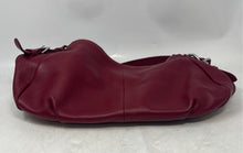Load image into Gallery viewer, Heshe Womens Red Leather Inner Pockets Adjustable Strap Zipper Hobo Bag