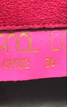 Load image into Gallery viewer, Eternal Womens Pink Suede Pointed Toe Stiletto Heel Ankle Booties Size EU 36