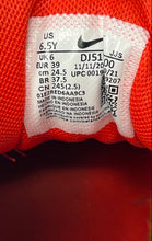 Load image into Gallery viewer, Nike Boys Air Max 90 DJ5177-100 White Orange Lace-Up Sneakers Shoes Size 6.5Y