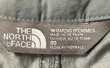 Load image into Gallery viewer, The North Face Womens Gray Pockets Flat Front Straight Leg Cargo Pants Size 00