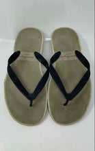 Load image into Gallery viewer, Authentic Salvatore Ferragamo Mens Gray Flip-Flop Sandals Size 10M Damaged