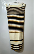 Load image into Gallery viewer, Theory Womens Multicolor Striped Ribbed Knit Midi Straight & Pencil Skirt Size L