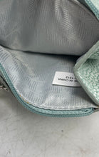 Load image into Gallery viewer, Michael Kors Womens Green Chain Strap Flap Clutch Wallet 2 Piece
