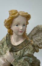 Load image into Gallery viewer, Resin Decorative Feathered Wings Wearing Robe Angel Figurine Collectible