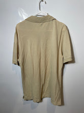 Load image into Gallery viewer, Calvin Klein Mens Beige Cotton Short Sleeve Regular Fit Polo Shirt Size M