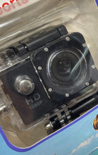 Load image into Gallery viewer, Full HD 1080p Waterproof 30M Sports Action Camera With Accessories Untested