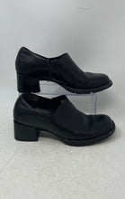Load image into Gallery viewer, Vintage Timberland Womens Black Genuine Leather Block Heel Ankle Booties Sz 9.5M