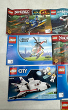 Load image into Gallery viewer, Lot Of 10 Pieces Assorted Lego Multicolor Mixed Variety Instruction Manuals