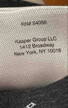 Load image into Gallery viewer, Anne Klein Womens Black Printed Straight Leg Pull-On Ankle Pants Size 14