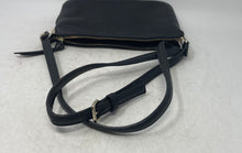 Load image into Gallery viewer, Kate Spade New York Womens Black Pebbled Leather Adjustable Strap Crossbody Bag
