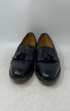 Load image into Gallery viewer, Johnston & Murphy Mens Optima Black Kiltie Tassel Slip-On Loafer Shoes Size 13