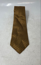 Load image into Gallery viewer, DeSantis Collection Mens Yellow Black Keeper Loop Adjustable Pointed Tie