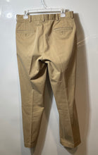 Load image into Gallery viewer, Brooks Brothers Mens Brown Flat Front Clark Fit Advantage Chino Pants Sz W32/L30
