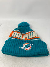 Load image into Gallery viewer, NFL Mens Blue Miami Dolphins 2024 Sideline Sport Knit Beanie Cap