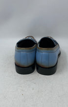 Load image into Gallery viewer, Antonio Cerrelli Mens 7007 Blue Faux Leather Moc Toe Slip-On Loafer Shoes Sz 9.5