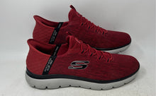 Load image into Gallery viewer, Skechers Mens Summits Key Pace 232469 Red Slip-On Low Top Sneakers Shoes Size 10