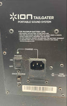 Load image into Gallery viewer, ION Tailgater Black AUX Input Bluetooth Portable Sound System Not Tested