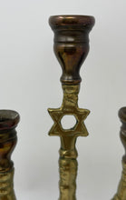 Load image into Gallery viewer, Traditional Seven Branched Home Decor Collectible Brass Candle Holder
