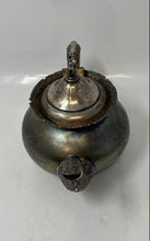 Load image into Gallery viewer, Vintage Silver Plate Baroque Tea Pot Engraved Old Estate Pitcher Collectible