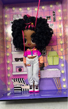Load image into Gallery viewer, Camp Cutie Hey Sis Black Curly Hair Top And Pants Outfit Girl Fashion Doll