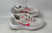 Load image into Gallery viewer, Nike Womens Lunarconverge 852469-101 White Pink Lace-Up Sneaker Shoes Size 5.5