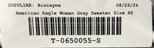 Load image into Gallery viewer, American Eagle Outfitters Womens Gray Marled Crew Neck Pullover Sweater Size XS