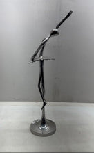 Load image into Gallery viewer, Home Decor Collectible Engraved Silver-Tone Ballerina Art Statue