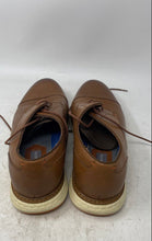 Load image into Gallery viewer, Vince Camuto Mens Stellen Brown Leather Lace-Up Derby Dress Shoes Size 12M