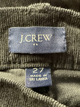 Load image into Gallery viewer, J.Crew Womens Black Dark Wash Pockets Skinny Leg Jeans Size 27
