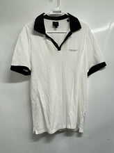 Load image into Gallery viewer, Armani Exchange Mens White Cotton Short Sleeve Collared Polo Shirt Size XL
