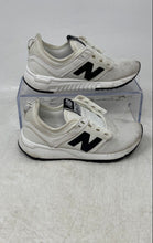 Load image into Gallery viewer, New Balance Boys 247 KL247WBP Black White Sneaker Shoes Size 11 No Insole