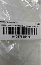 Load image into Gallery viewer, Nike Kids Blazer Mid Multicolor Leather Lace-Up Mid Top Sneaker Shoes Size 4Y