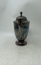 Load image into Gallery viewer, Antique Vintage Oxford Silver-Tone Pedestal Base Hinged Lidded Tea Coffee Pot