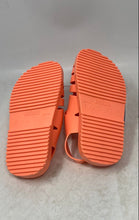 Load image into Gallery viewer, Melissa Womens Light Orange Open-Toe Adjustable Strap Slingback Sandals Size 5