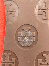 Load image into Gallery viewer, Authentic Tory Burch Womens Reva Orange Suede Slip-On Ballet Flats Size 5M Worn