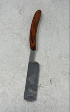 Load image into Gallery viewer, Master USA Brown Wood Handle Stainless Steel Personal Care Straight Razor
