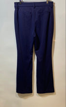 Load image into Gallery viewer, Authentic Simply Vera Vera Wang Womens Navy Blue Straight Leg Dress Pants Size 8