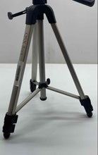Load image into Gallery viewer, Quantaray QSX 8001 Silver Black Adjustable Stand Camcorder Accessory Tripod
