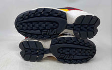 Load image into Gallery viewer, Fila Mens Disruptor 2 1FM00463-433 Navy Red Yellow Lace-Up Sneakers Shoes Sz 9.5