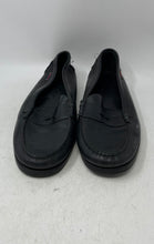 Load image into Gallery viewer, Sebago Mens Black Leather Slip-On Round Toe Penny Loafer Shoes Size 13M