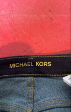 Load image into Gallery viewer, Michael Kors Womens Blue Dark Wash Pockets Stretch Skinny Leg Jeans Size 6