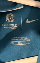 Load image into Gallery viewer, Nike Mens Blue Miami Dolphins Sideline Coach 1/2 Zip NFL Jacket Size XXL